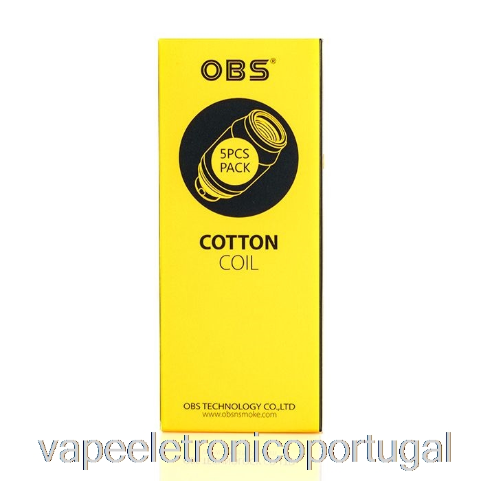 Vape Eletronico Obs Cube Mini Bobinas De Substituição 1.2ohm N1 Bobina Kanthal